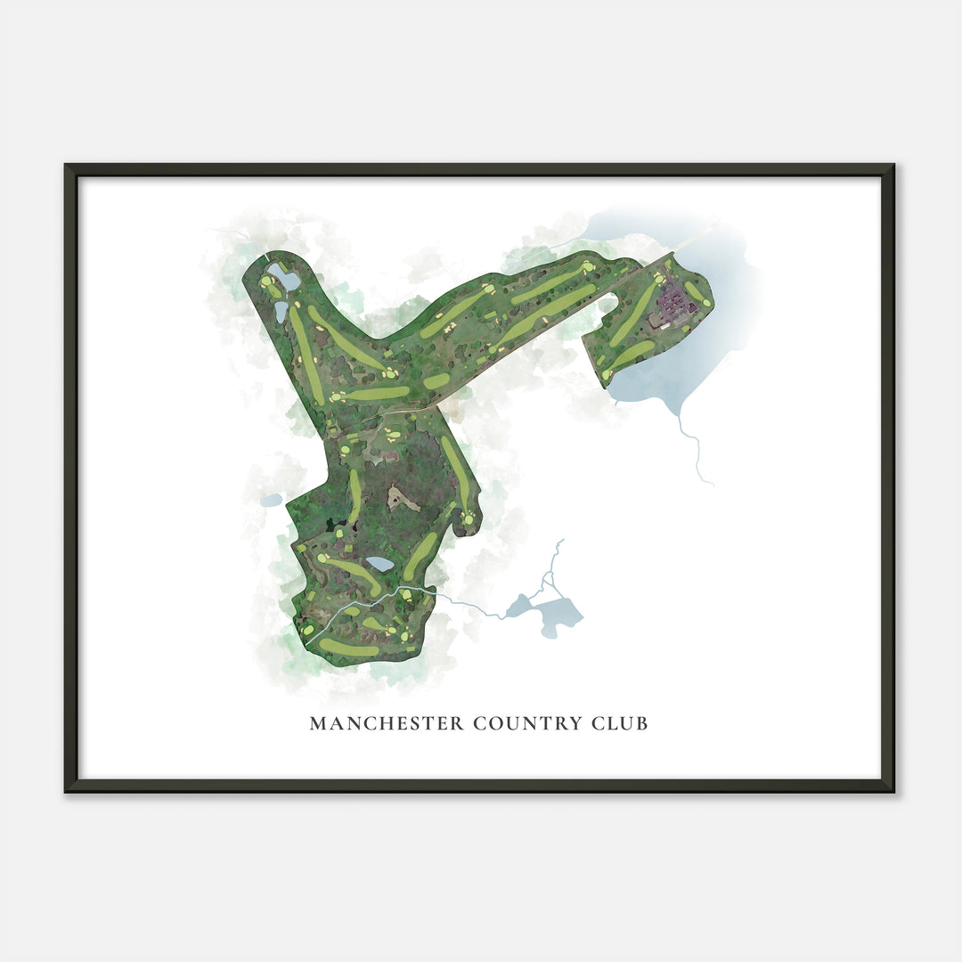 Print of Manchester Country Club Classic Map