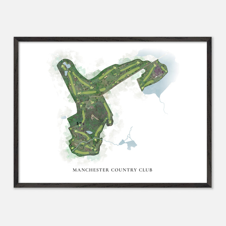 Print of Manchester Country Club Classic Map