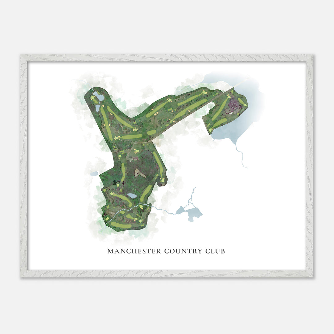 Print of Manchester Country Club Classic Map