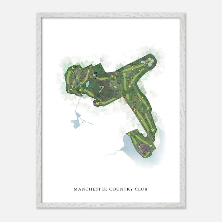 Print of Manchester Country Club Classic Map