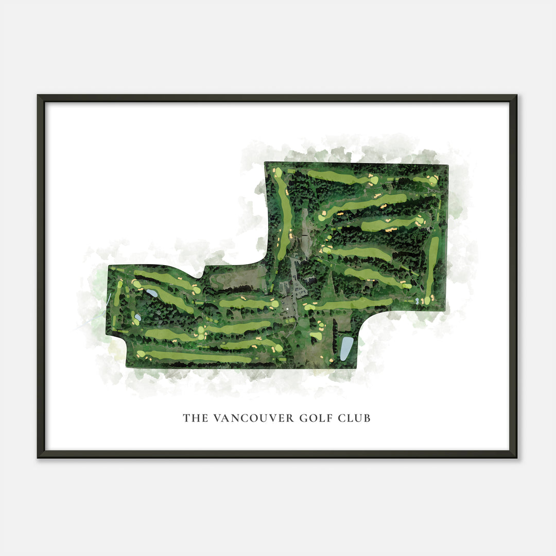 Print of The Vancouver Golf Club Classic Map