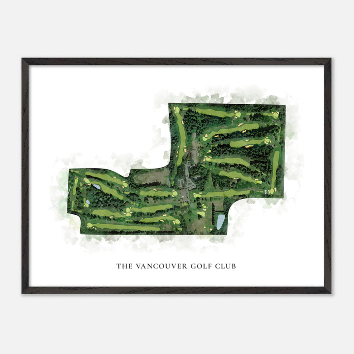 Print of The Vancouver Golf Club Classic Map
