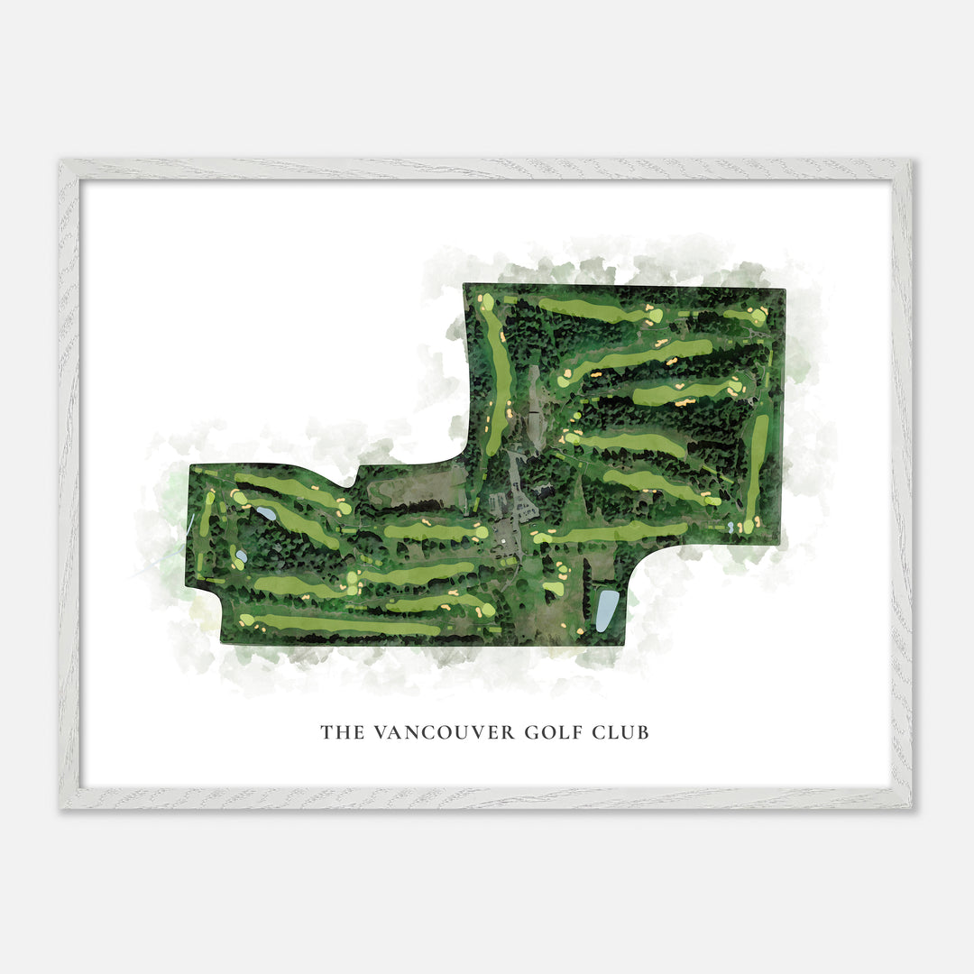 Print of The Vancouver Golf Club Classic Map