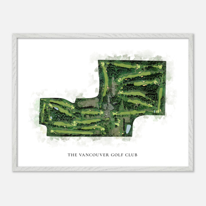 Print of The Vancouver Golf Club Classic Map