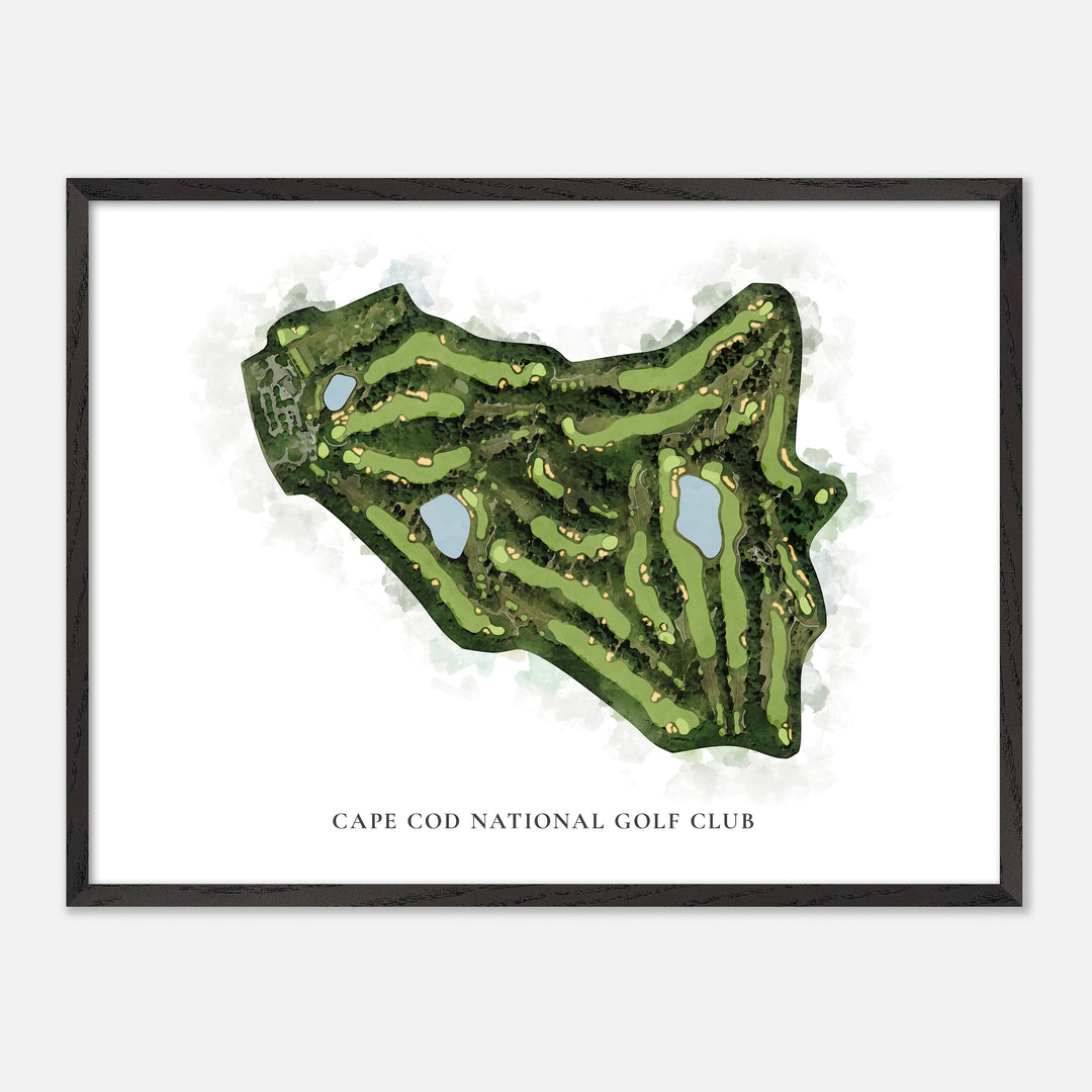 Print of Cape Cod National Golf Club Classic Map