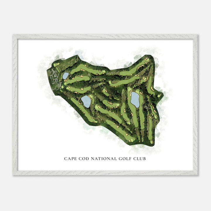 Print of Cape Cod National Golf Club Classic Map