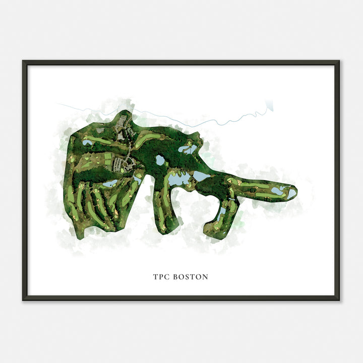 Print of Tpc Boston Classic Map
