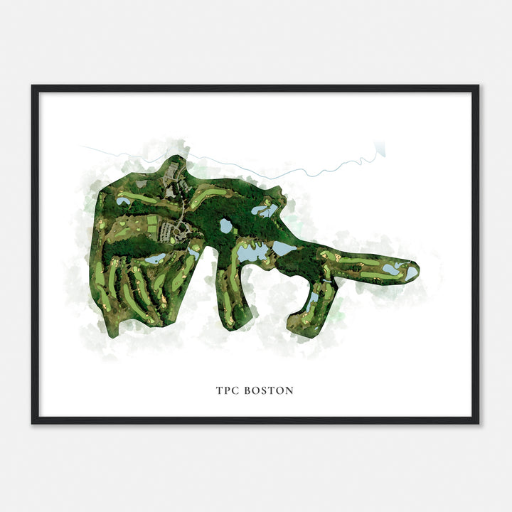 Print of Tpc Boston Classic Map