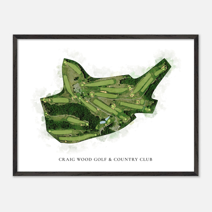 Print of Craig Wood Golf &amp; Country Club Classic Map