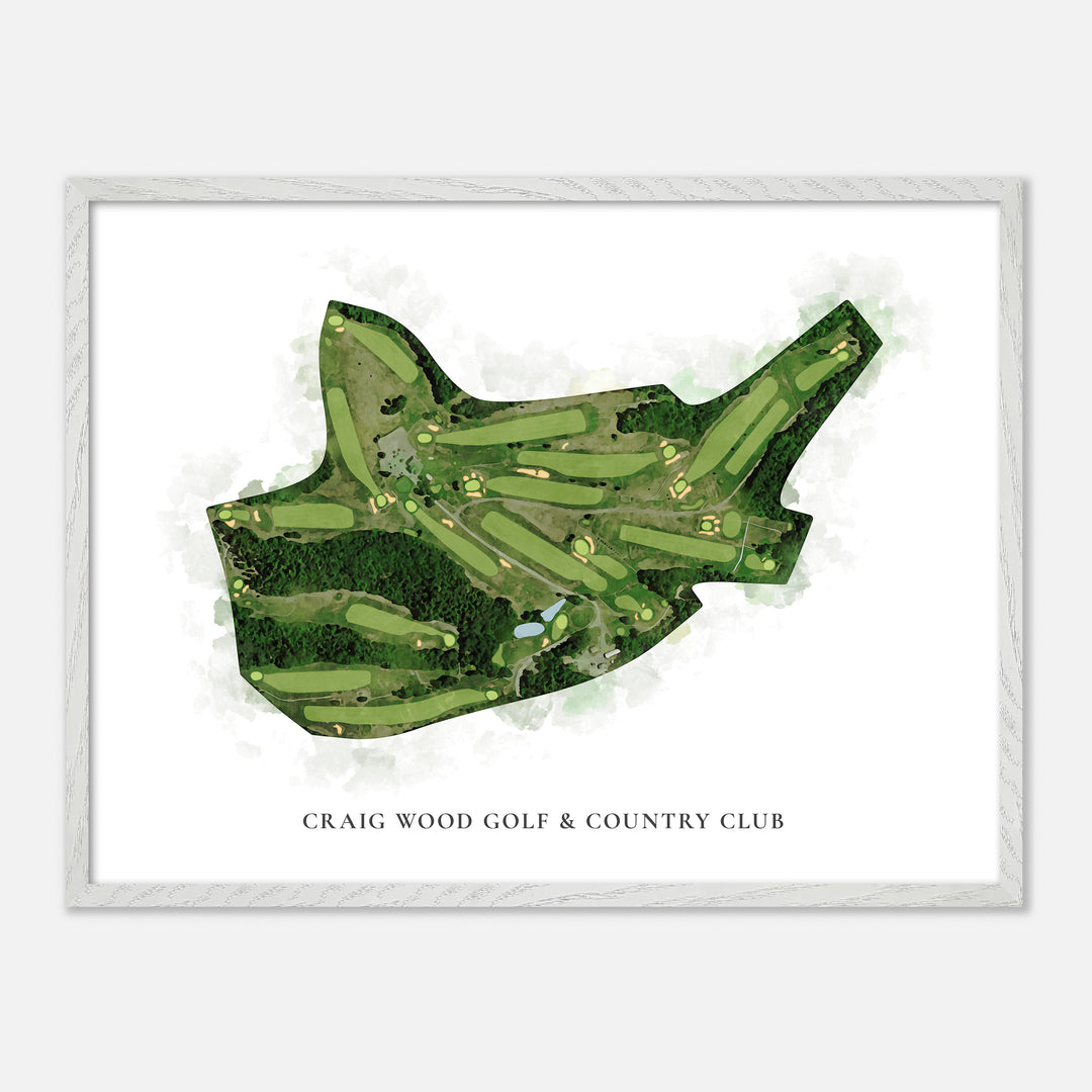 Print of Craig Wood Golf &amp; Country Club Classic Map