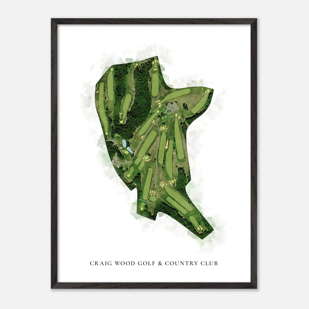 Print of Craig Wood Golf &amp; Country Club Classic Map