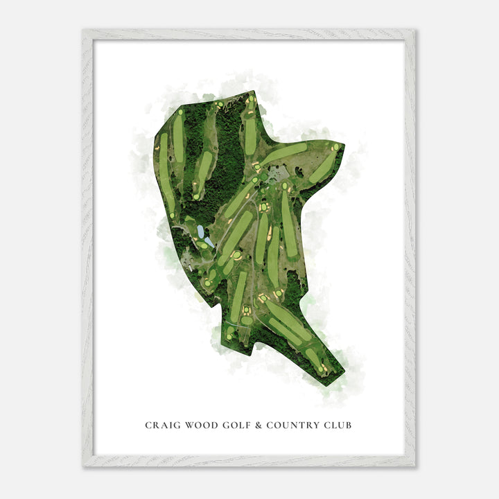 Print of Craig Wood Golf &amp; Country Club Classic Map