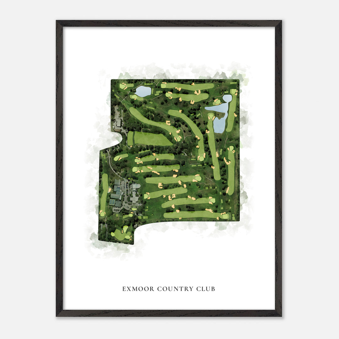 Print of Exmoor Country Club Classic Map