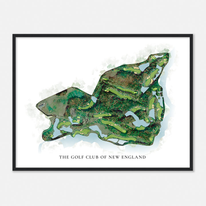 Print of The Golf Club Of New England Classic Map