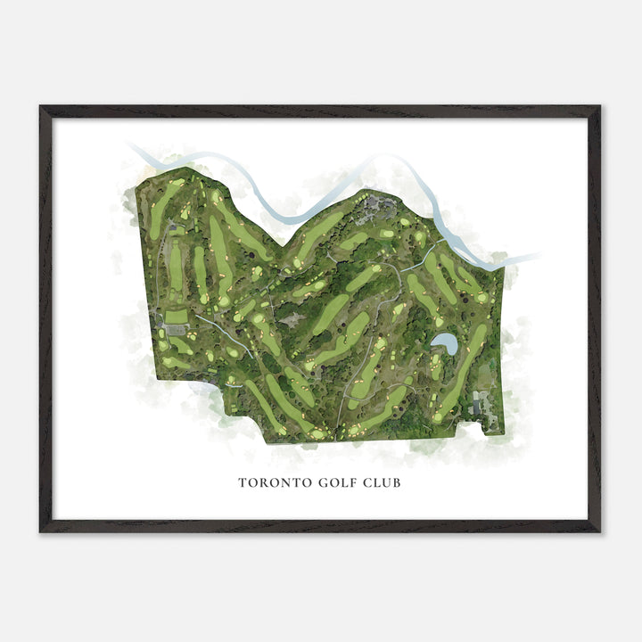 Print of Toronto Golf Club Classic Map