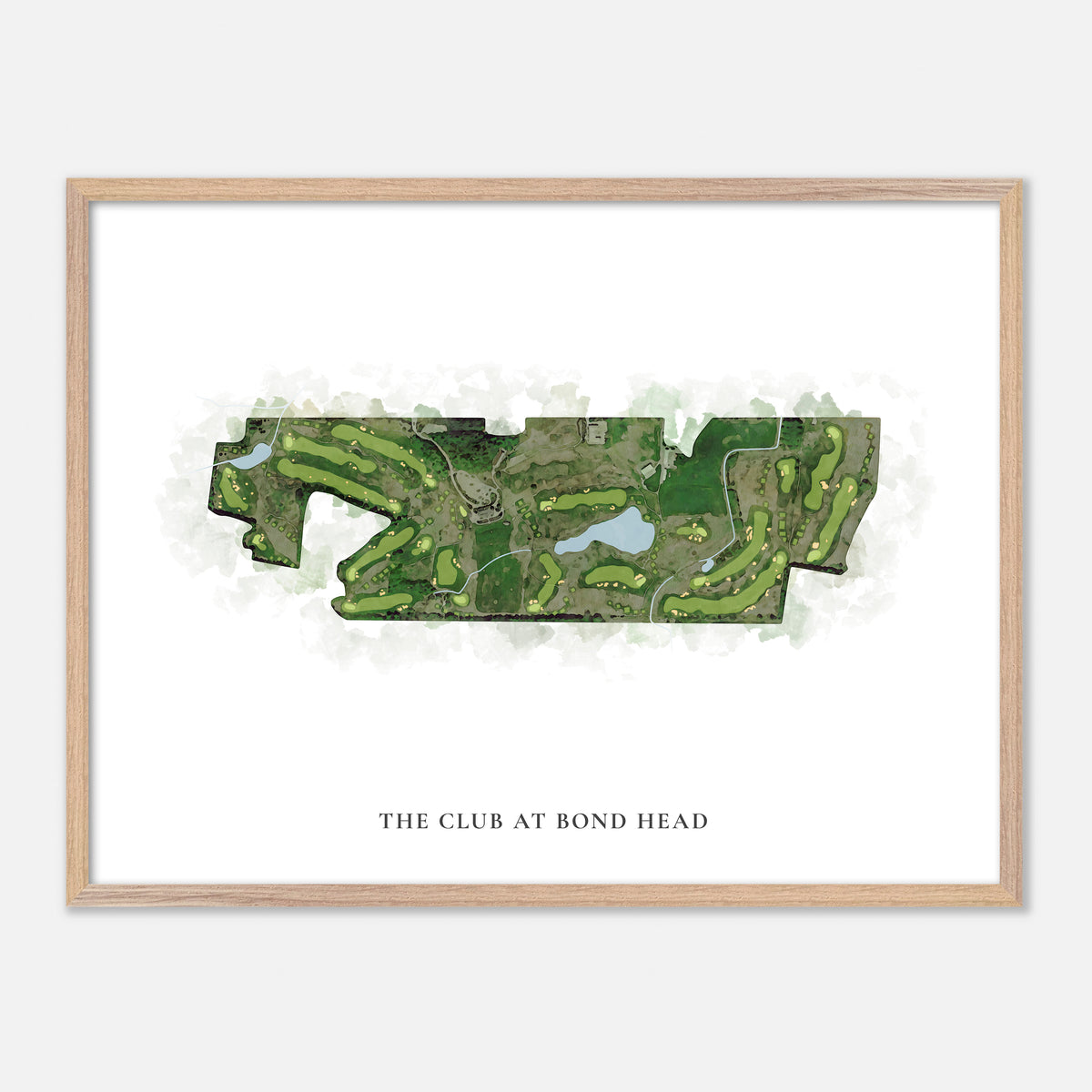 Print of The Club at Bond Head Classic Map