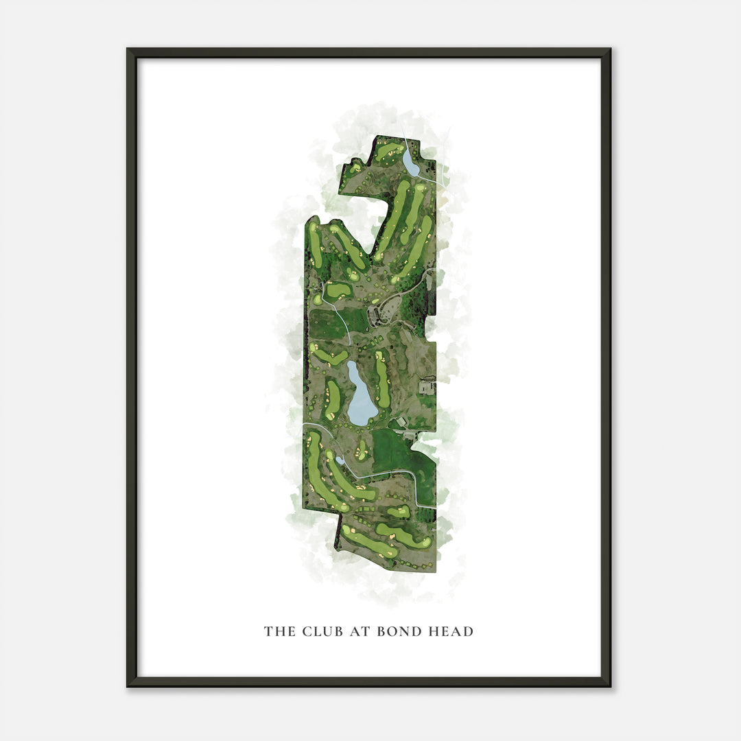 Print of The Club at Bond Head Classic Map