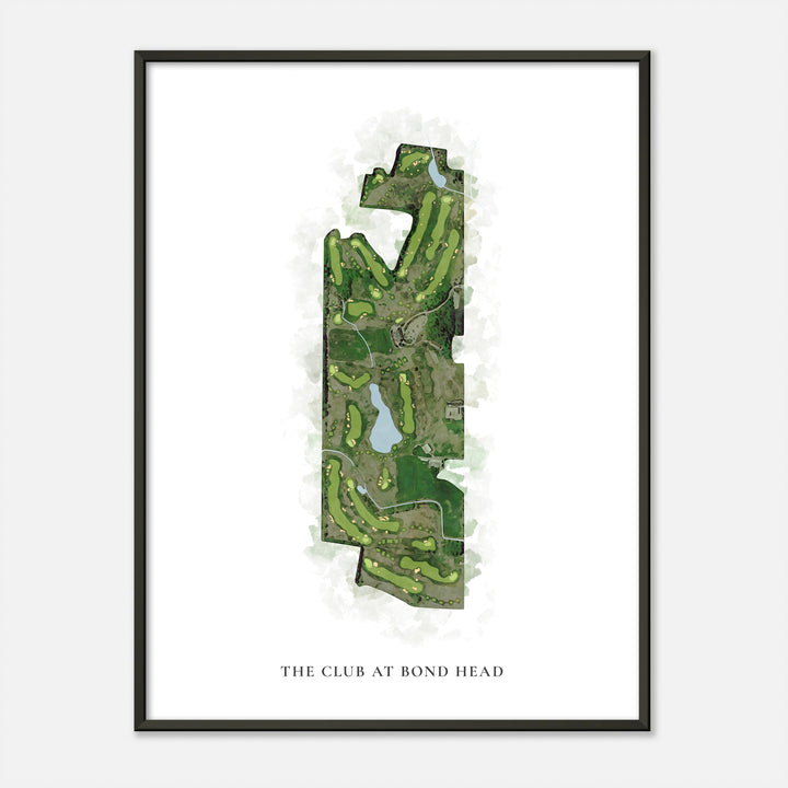 Print of The Club at Bond Head Classic Map