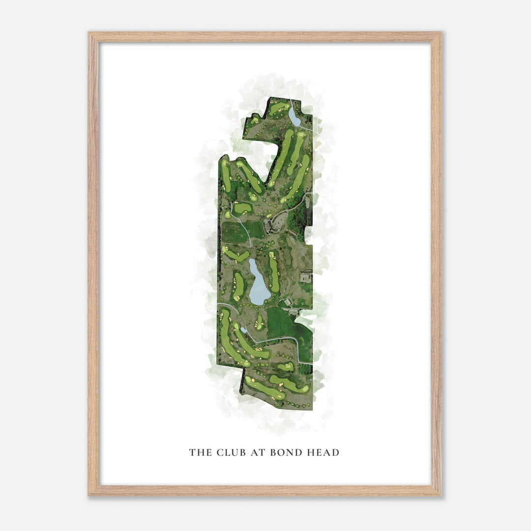 Print of The Club at Bond Head Classic Map