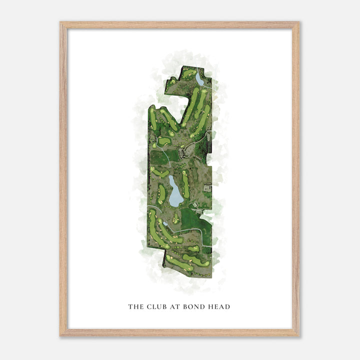 Print of The Club at Bond Head Classic Map