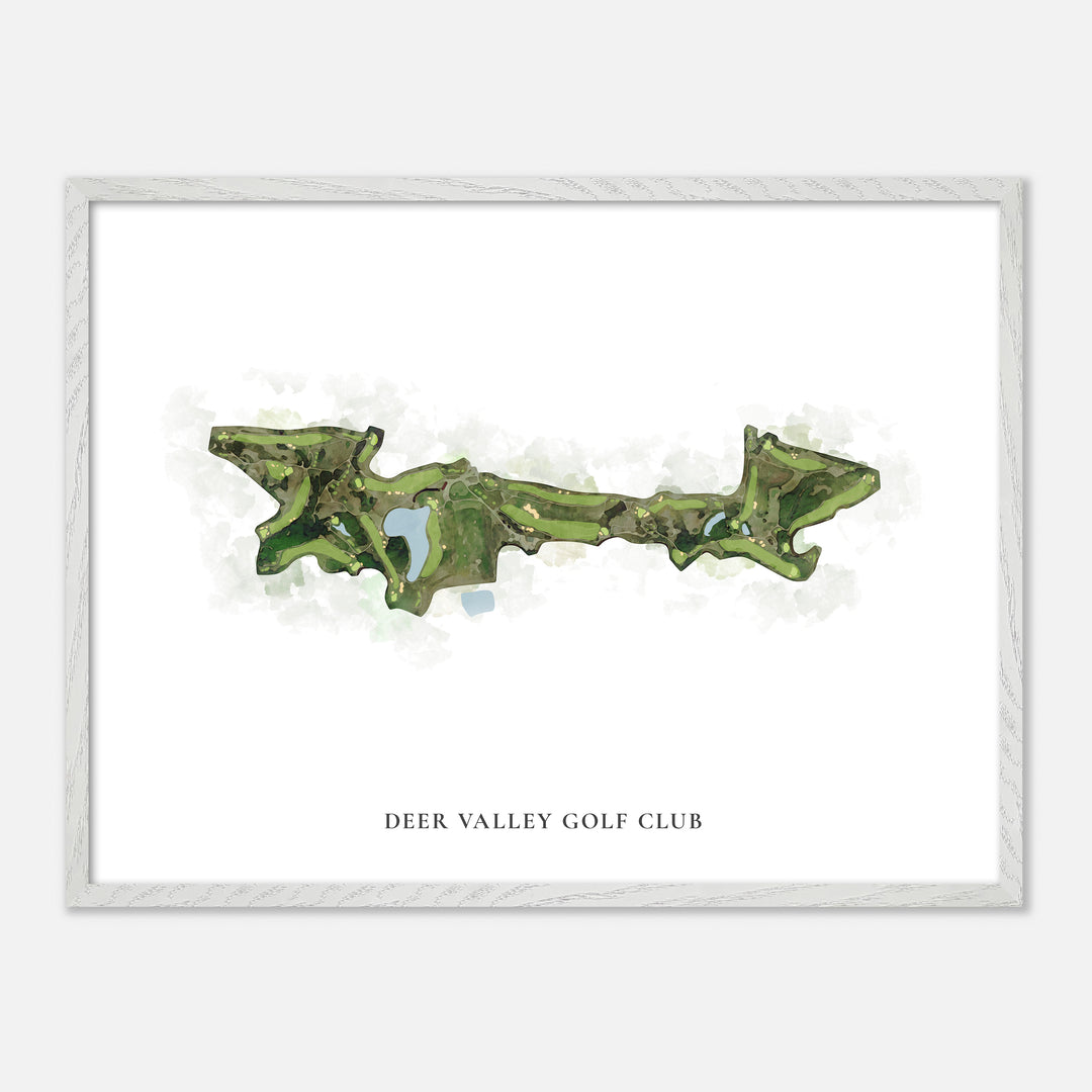 Print of Deer Valley Golf Club Classic Map