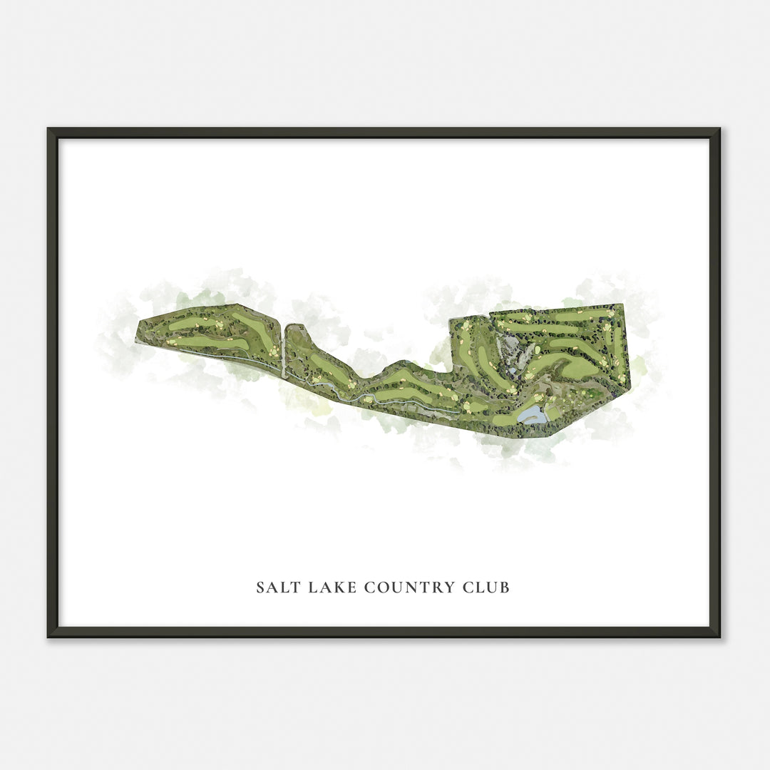 Print of Salt Lake Country Club Classic Map