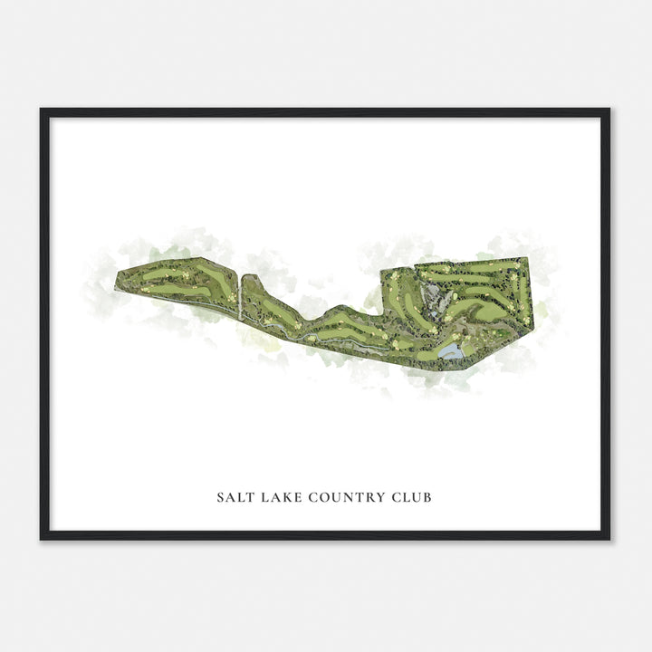 Print of Salt Lake Country Club Classic Map