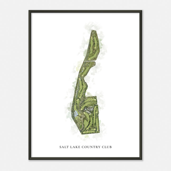 Print of Salt Lake Country Club Classic Map