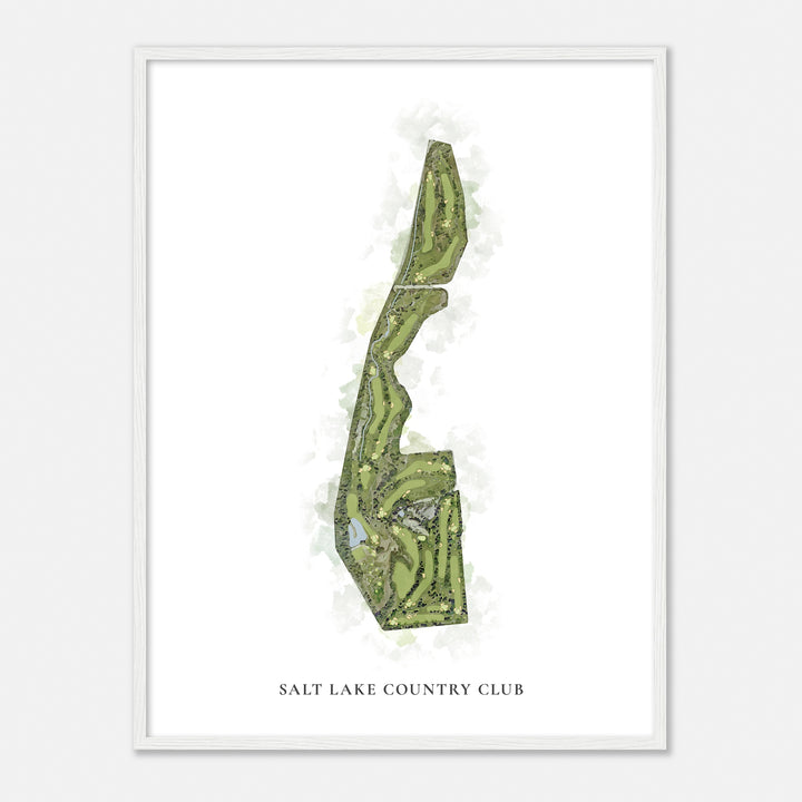 Print of Salt Lake Country Club Classic Map