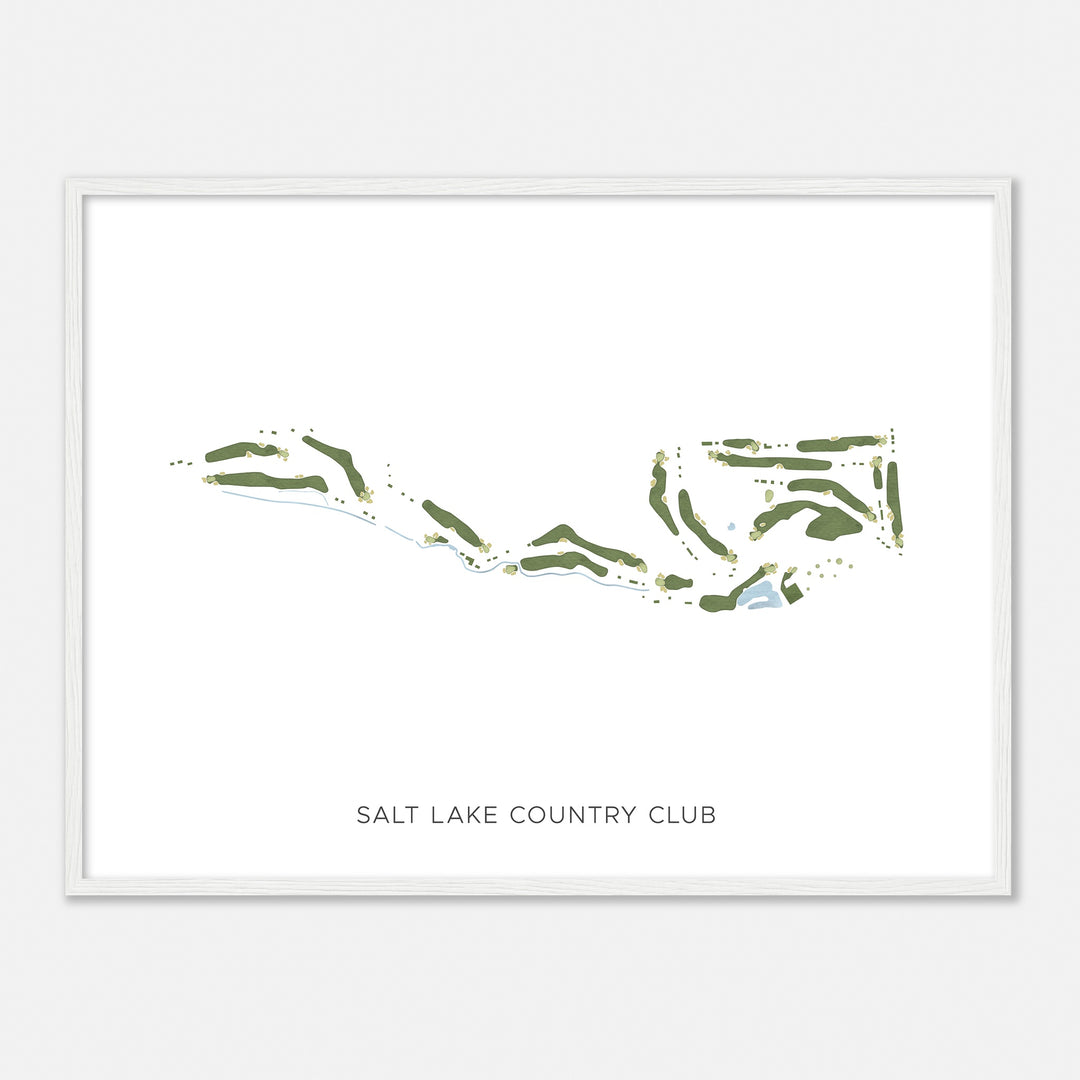 Print of Salt Lake Country Club Modern Map