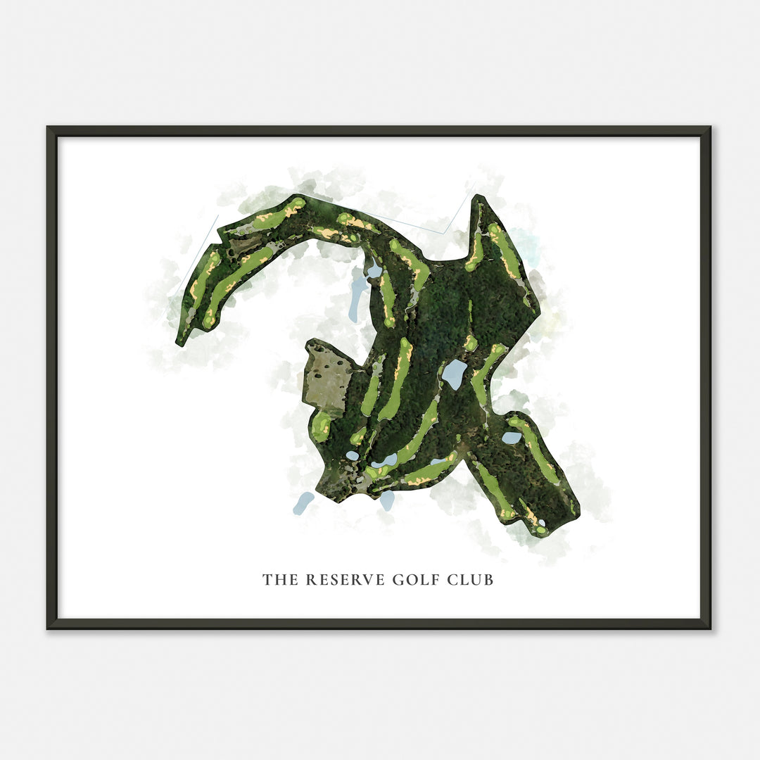 Print of The Reserve Golf Club Classic Map