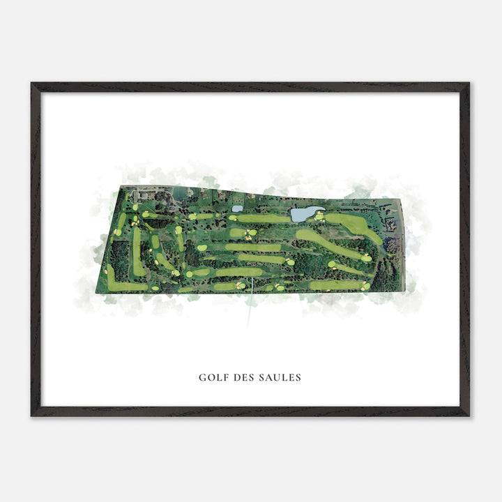 Print of Golf Des Saules Classic Map