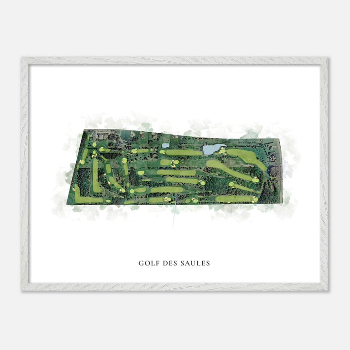 Print of Golf Des Saules Classic Map
