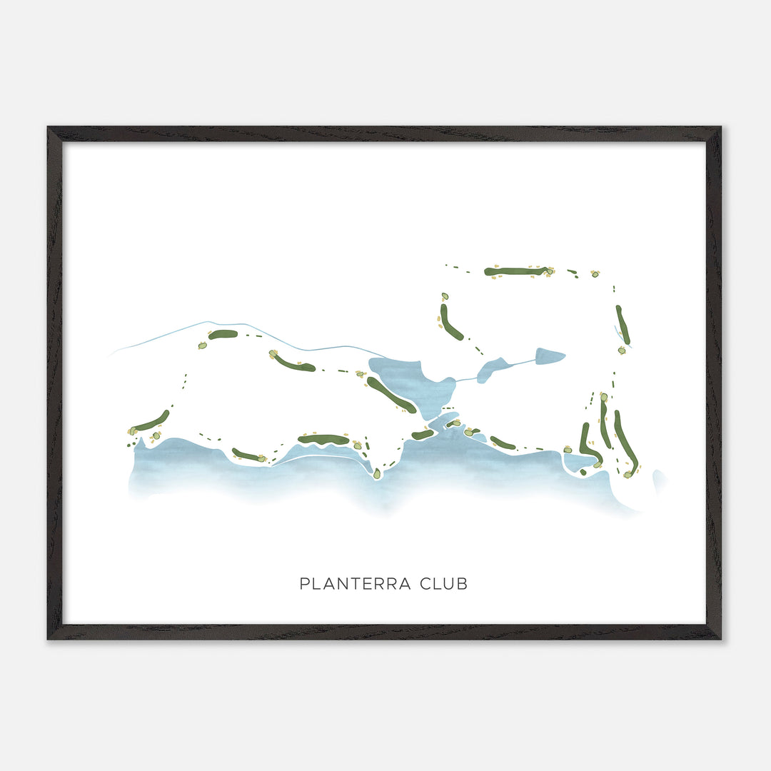 Print of Planterra Club Modern Map