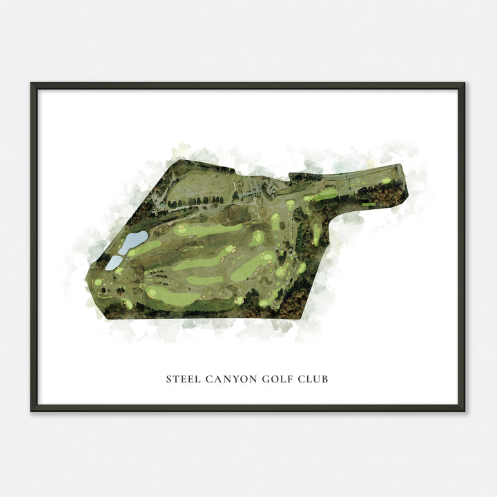Print of Steel Canyon Golf Club Classic Map