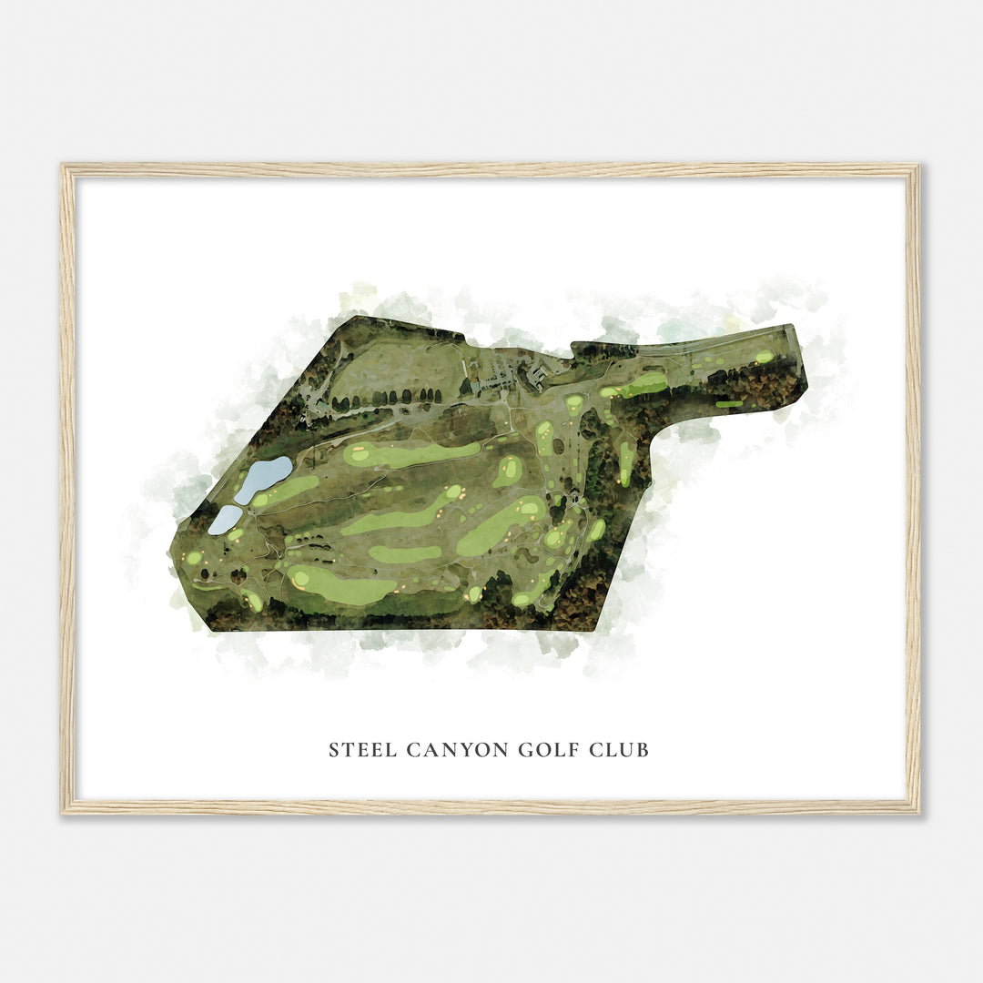 Print of Steel Canyon Golf Club Classic Map