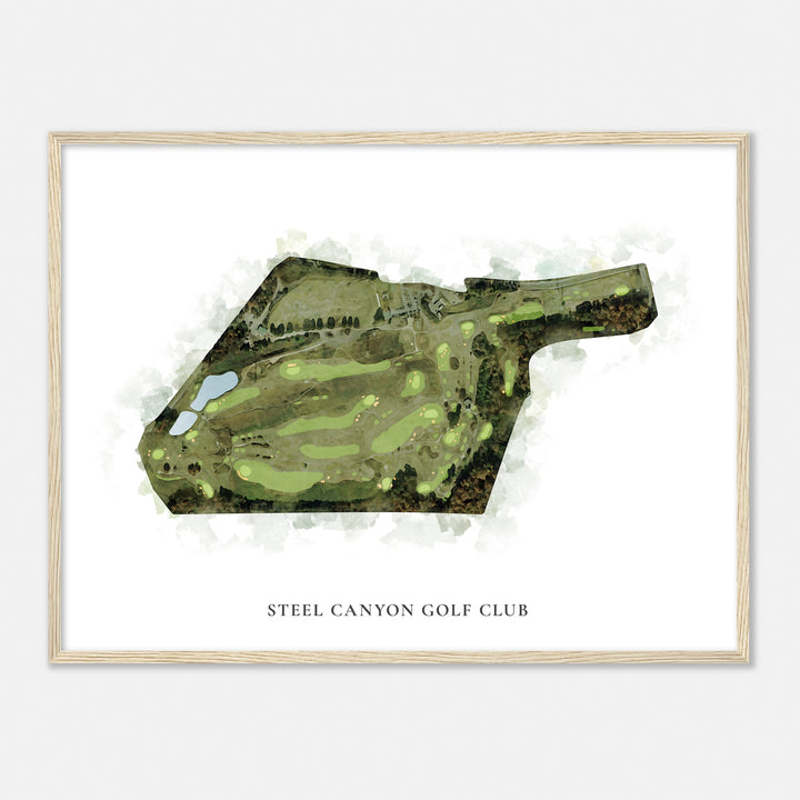 Print of Steel Canyon Golf Club Classic Map