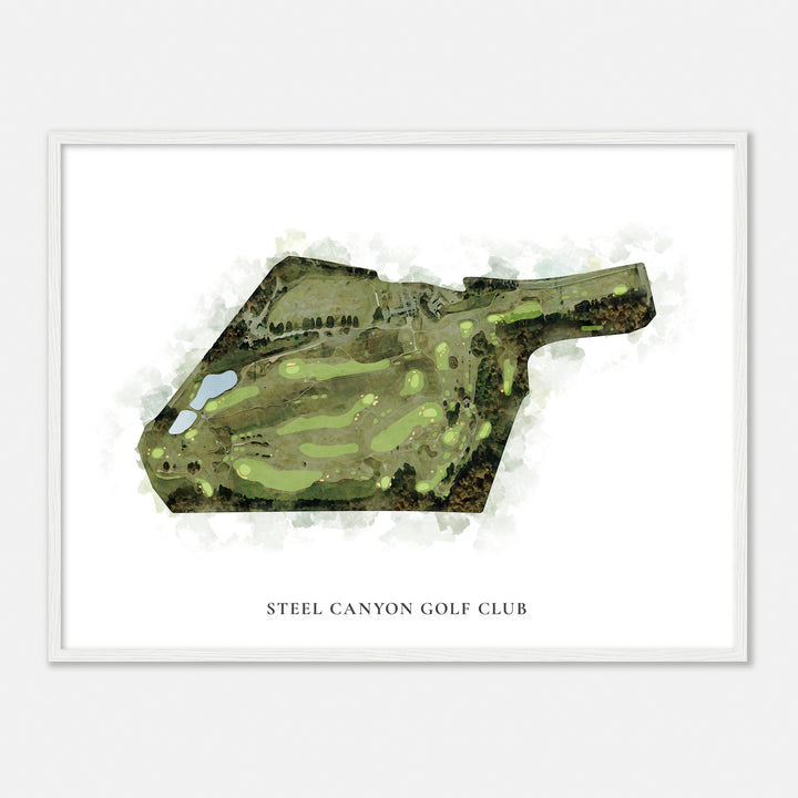 Print of Steel Canyon Golf Club Classic Map