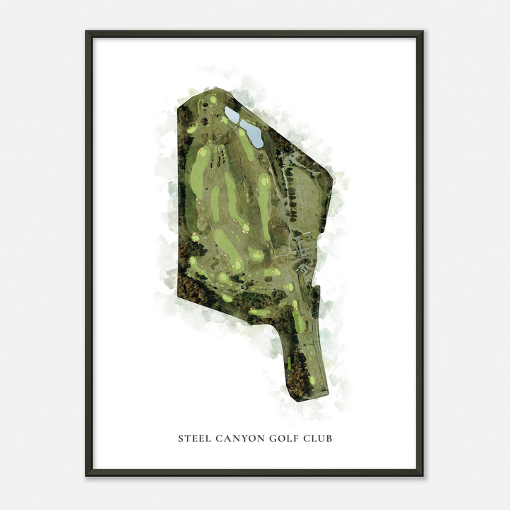 Print of Steel Canyon Golf Club Classic Map