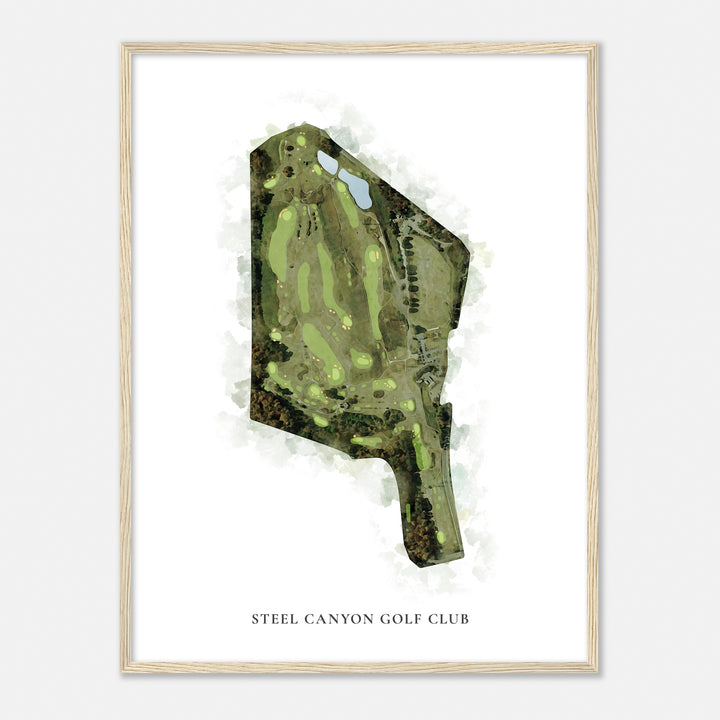 Print of Steel Canyon Golf Club Classic Map