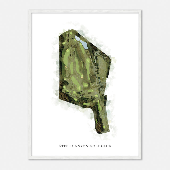 Print of Steel Canyon Golf Club Classic Map