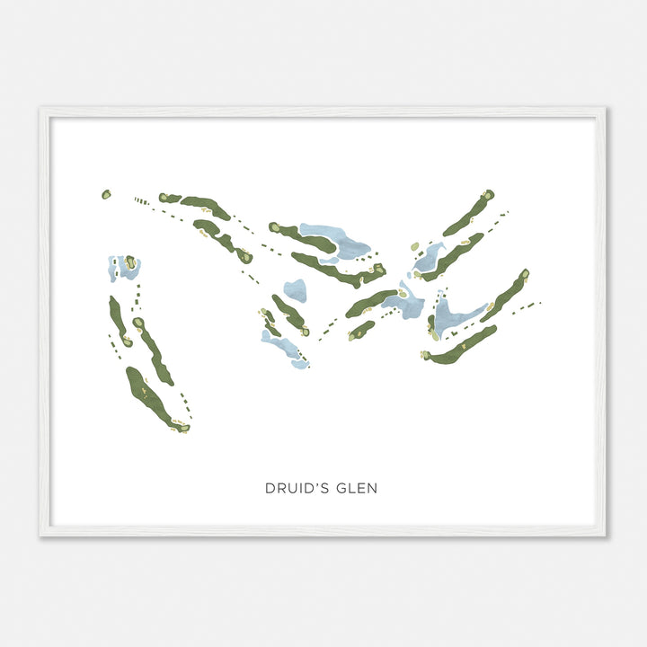 Print of Druid'S Glen Modern Map