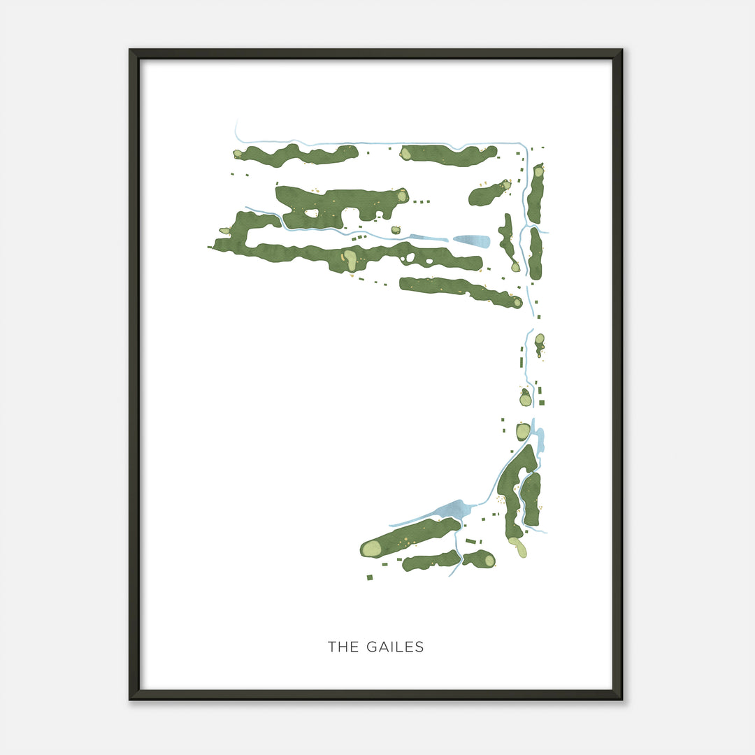 Print of The Gailes Modern Map