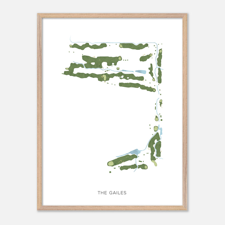 Print of The Gailes Modern Map