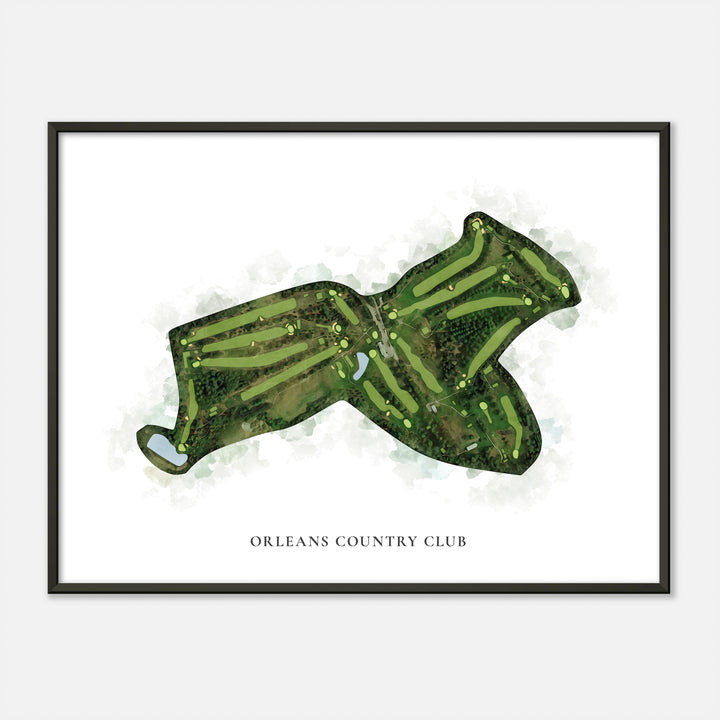 Print of Orleans Country Club Classic Map