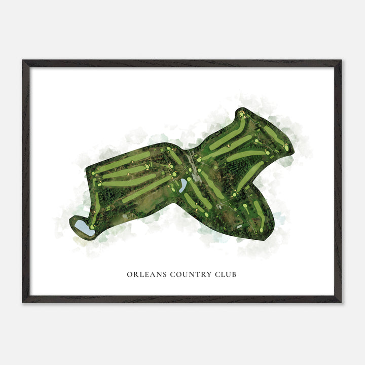Print of Orleans Country Club Classic Map