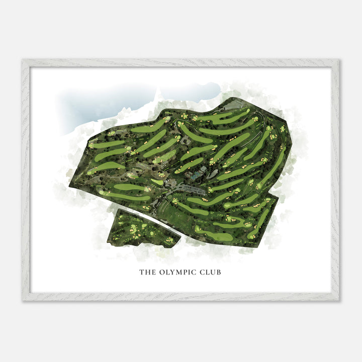 Print of The Olympic Club Classic Map