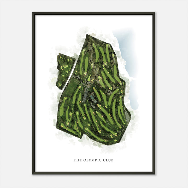 Print of The Olympic Club Classic Map