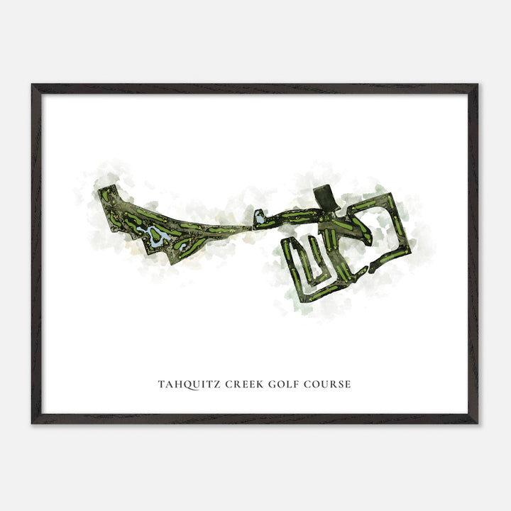 Print of Tahquitz Creek Golf Course Classic Map