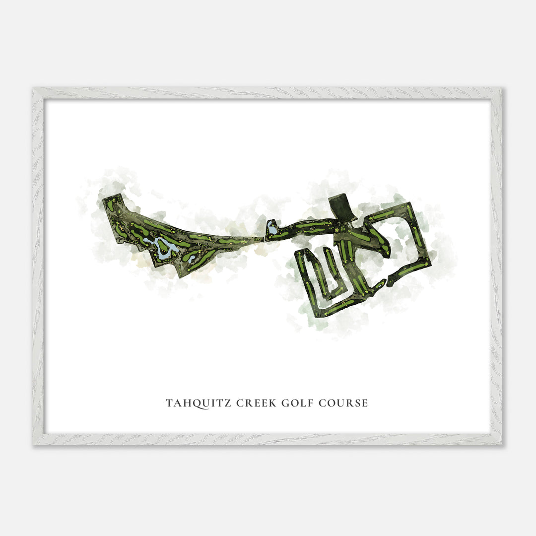 Print of Tahquitz Creek Golf Course Classic Map